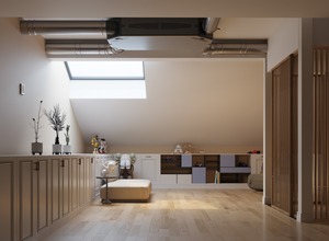 Sistema Moderno de Ventilación con Recuperación de Calor (VRH) Residencial R-410A 230V 400m3/h Flujo de Aire Fácil Instalación Certificado CE BSK - Product Image 6