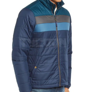 Uffer <b>Jackets</b> Custom Style <b>Men</b> Wool Puffer <b>Jackets</b> Wholesale Price Long Sleeves Puffer <b>Jackets</b> - Product Image 3