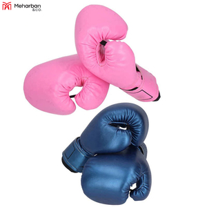ถุงมือชกมวยสำหรับผู้ชายทำจากหนังทำตามสั่งผลิตในปากีสถาน - Product Image 3