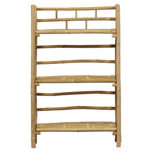 Bibliothèque Etagere en bambou de style industriel Cabinet en MDF pour le rangement à domicile-pour la chambre à coucher, le salon, la maison et le bureau - Product Image 5