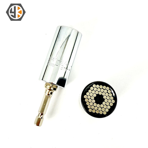 Ổ cắm phổ quát màu đen cờ lê công cụ ma thuật Grip Adapter thiết lập 1/4 "-3/4" (7mm-19mm) phổ ổ cắm - Product Image 2