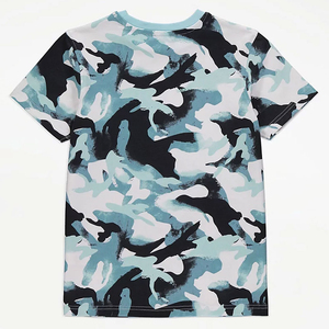 Camiseta de camuflaje sostenible de tendencia superior para hombres, cómoda, precio al por mayor, duradera, superventas, camiseta transpirable para hombres - Product Image 2