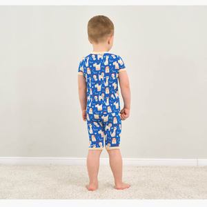 Conjunto de Pijama Corto de Bambú Suave para Niños, Ropa de Dormir Personalizada para Niños, Pijamas de Algodón al por Mayor - Product Image 4