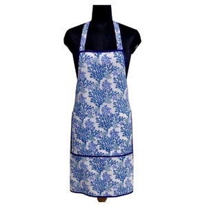 Tablier de cuisine 100 % coton pour femme avec logo personnalisé, idéal pour la cuisine et le nettoyage à domicile, entretien facile - Product Image 3
