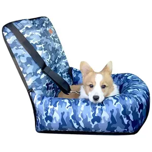 Impermeable calmante Pet Car <span class=keywords><strong>Ceat</strong></span> Four Seasons Booster Dog Car Nido Logotipo personalizado DOT Soft Dog Beds - Product Image 2