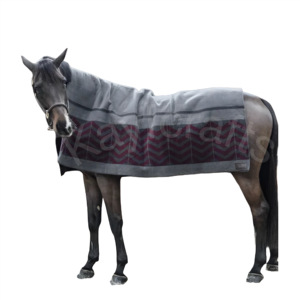 <b>Rug</b> Heavy Fleece Square Check Wool Look Multi Purpose Cooler with Elegant Finish - Product Image 1