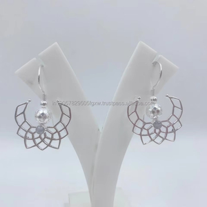 Best Price on Hypoallergenic Gold Plated Sterling <b>Silver</b> <b>Stud</b> and Dangle Earrings for Women Sensitive Ears Compatibile - Product Image 1