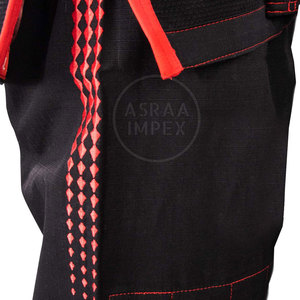 เครื่องแบบ BJJ GI ระบายอากาศได้ดีสีทึบน้ำหนักเบาดีไซน์ล่าสุดเครื่องแบบมืออาชีพ - Product Image 6