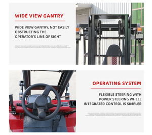 High Quality 1ton 2000kg 3000mm New <b>Model</b> 4-Wheel Electric Stacker Battery-Powered Pallet Jack Truck Core Motor PLC China - Product Image 5