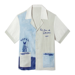 Camisa de Cabana para hombre Resortwear personalizada camisa de verano al por mayor impresión de etiqueta privada de tela transpirable suave para minoristas - Product Image 6