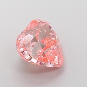 Diamante Aniva de 5.00 Quilates, Corte Corazón, Color Rosa Intenso, Cultivado en Laboratorio, Certificado IGI, CVD, para Joyería - Product Image 3