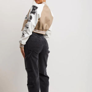 High Quality Custom LOGO Letterman Jackets Wholesale Men Baseball Jackets Winter <b>Clothes</b> Letterman Jackets - Product Image 4