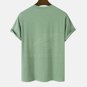 เสื้อยืดลำลองผู้ชายราคาส่ง ผ้าฝ้ายถัก 100% ระบายอากาศ แห้งเร็ว ลายตัวอักษร สำหรับฤดูร้อน - Product Image 2