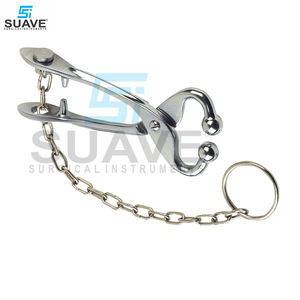 Porte-taureau en acier inoxydable vétérinaire de vente chaude avec chaîne porte-taureau personnalisé par SUAVE INSTRUMENTS CHIRURGICAUX - Product Image 3
