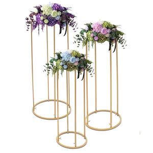 เครื่องประดับงานแต่งสีทองประดับกลางโต๊ะในขนาดใหญ่จำนวนมากดีไซน์ไม่ซ้ำใครออกแบบได้ตามต้องการ - Product Image 6