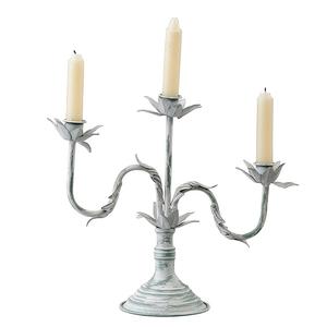 Bougeoir décoratif en fer rose avec fil à 3 bras pour Pâques, la Saint-Valentin, Noël, cadeaux - Product Image 5