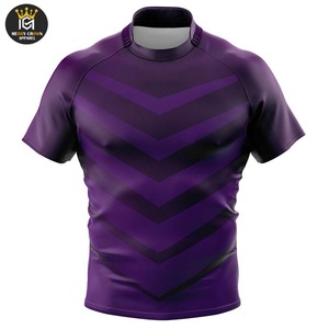 2025 cómoda camiseta de rugby de calidad profesional para unisex Pakistán hizo la más nueva camiseta de rugby - Product Image 2