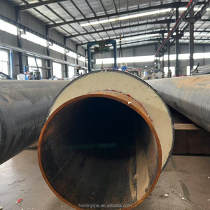 Tuyau isolant préfabriqué de haute qualité, enterré directement, fabriqué en Chine, pour le transport de fluides chimiques et pétroliers à haute température - Product Image 6