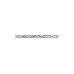 Elegant Minimalist 925 Sterling Silver Original VVS Moissanite Stackable Eternity Band Women's Engagement <b>Ring</b>-OEM ODM Wholesale - Product Image 3