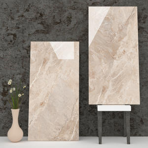 La décoration extérieure de beau modèle de conception européenne couvre de tuiles 600X1200mm fabriquant en Inde pour la salle à manger. - Product Image 1