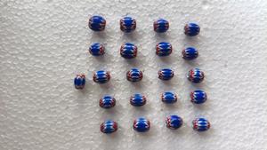 Perles de verre à chevron Vibrant 9x12mm sur mesure pour les conceptions de bijoux audacieuses, l'artisanat et les accessoires d'inspiration ethnique et colorés - Product Image 4