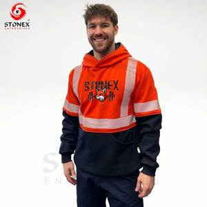 Vente en gros de sweats à capuche en coton épais pour hommes, de haute qualité, personnalisés, à manches longues, pour l'hiver - Product Image 2