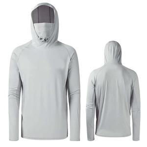Customized UPF 50 Waterproof Quick Dry Fishing Sunscreen Hoodie Summer Unisex Ultra Thin Sports Fishing Shirts <b>Long</b> <b>Sleeve</b> <b>Tops</b> - Product Image 5