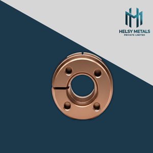 Insert fileté en cuivre de haute pureté, composant d'usinage VMC personnalisé pour les systèmes industriels et électriques à haute température - Product Image 6