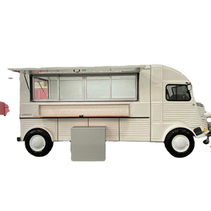 Camion de restauration mobile, remorque de restauration durable en acier inoxydable, cuisine design pour restauration rapide en plein air - Product Image 6