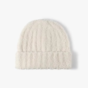 Gorro cálido de invierno Unisex, capa interior de lana, tejido acrílico grueso, estirable, colores personalizados, bordado 3D, marca Jacquard - Product Image 1