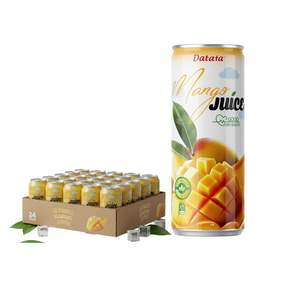Jus de mangue Nouvelle saveur 330ml Boîtes Purée de fruits et légumes la plus populaire Délicieux à vendre - Product Image 1
