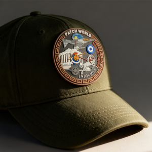 Ailes de l'aviation hellénique 3D personnalisées Patch en PVC Insigne officiel en caoutchouc de l'emblème de vol grec pour uniformes et collectionneurs - Product Image 3
