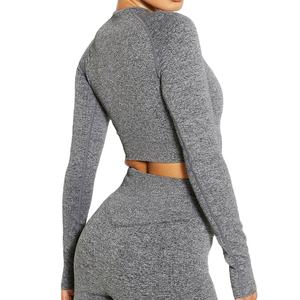 Ropa de gimnasio de marca al mejor precio, conjuntos de 2 piezas para mujer, Sujetador deportivo corto, conjunto de entrenamiento, conjunto de mujeres, gimnasio, Yoga, Fitness, conjuntos para niñas 2026 - Product Image 5