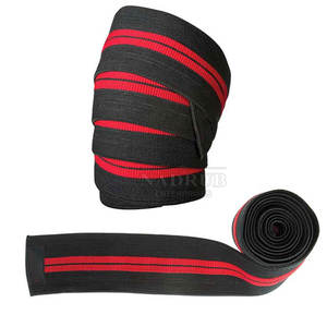 Fabricant professionnel bas quantité minimale de commande genouillères bonne qualité haltérophilie musculation genouillères - Product Image 1