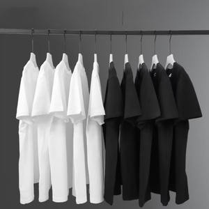 Camiseta de Manga Corta de Algodón Peinado para Hombre y Mujer, con Logotipo Bordado Personalizado OEM, Diseño Transpirable Disponible - Product Image 5