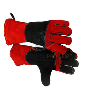 Heavy Duty Customized Welding <b>Gloves</b> OEM Service Fire Resistance Welding <b>Gloves</b> Made In Pakistan - Product Image 4