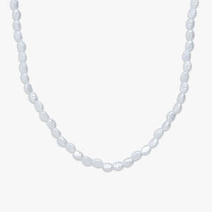 Collar de Perlas Planas de 2 mm - Product Image 2