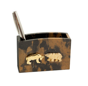 <b>Pen</b> <b>Holder</b> <b>Pen</b> Container Metal <b>Desk</b> Pencil <b>Holder</b> Round Aluminum Desktop Organizer Office Stationery Organizer <b>Desk</b> Accessories - Product Image 6