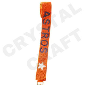 Knights Checkered Beaded Purse Strap Customized White Gold Seed Bead Bag Straps <b>Fashionable</b> <b>Accessories</b> for Bags - Product Image 6