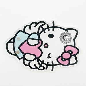 New Arrival Hello Kitty Crystal Glass <b>Lash</b> Tile LUXURY <b>LASH</b> TOOLS High Quality Sustainable <b>Lash</b> Plate Eyelash Making <b>Magnetic</b> - Product Image 3