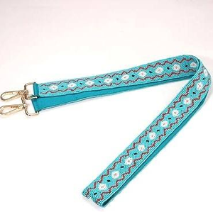 Handmade Beaded Bag <b>Strap</b> with COLOURFUL Pattern Adjustable Shoulder Crossbody <b>Replacement</b> <b>Handbag</b> Purse - Product Image 3