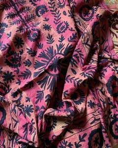 Bordado a mano Suzani pared colgante tapiz hecho a mano algodón bordado tiro - Product Image 1