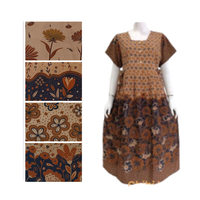 Robe en rayonne pour femme élégante Jumbo avec taille élastique Beau motif floral Vêtements de nuit quotidiens en vente!