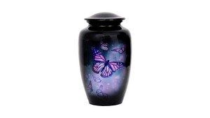 Urne funéraire décorative en métal pour cendres humaines, capacité 3-4L, style campagne française, urne commémorative funéraire - Prix de gros, antique - Product Image 6