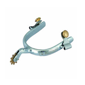 Éperons de cheval en métal forgé robuste, fabriqués avec précision pour une performance équestre optimale - Product Image 2