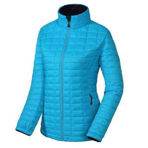 Dernière veste matelassée d'hiver de haute qualité, imperméable, coupe-vent, respirante, écologique, en polyester à carreaux brut matelassé - Product Image 5