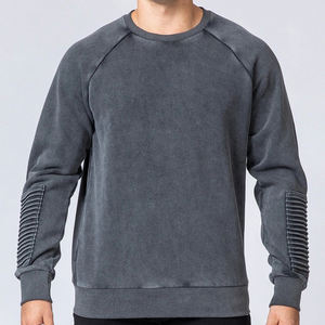 Vente en gros Sweat-shirt vintage à col ras du cou confortable et coupe ample pour hommes de grande taille avec motif imprimé - Product Image 1