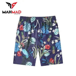 Hot Selling Nieuwe Custom Style Bedrukte Heren Strandshorts Op Maat Gemaakte Casual Boardshort Zomer Strandkleding Zwemshorts