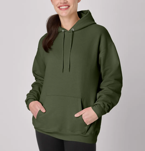 Sudadera con Capucha para Mujer, Fabricada Directamente en Fábrica, Diseño de Logotipo Personalizado, Talla Grande, 380 GSM, 100% Algodón, Felpa Gruesa de Alta Calidad - Product Image 2