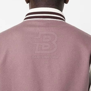 Meilleur Prix Letterman Veste Nouvelle Arrivée Veste D'hiver 100% Coton Laine Fait Letterman Veste - Product Image 5